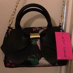 Betsey Johnson Floral Cross Body Purse